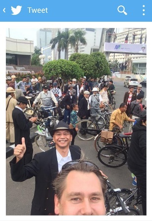Malam Minggu <i>Jomblo</i>, Kevin Aprilio Bersepeda Bareng Dubes Norwegia
